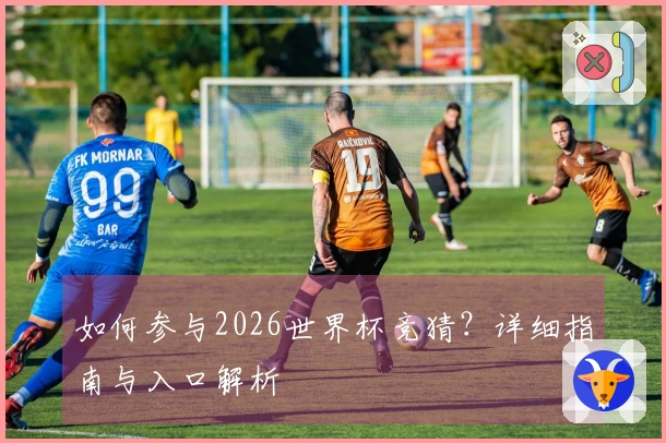 如何参与2026世界杯竞猜？详细指南与入口解析