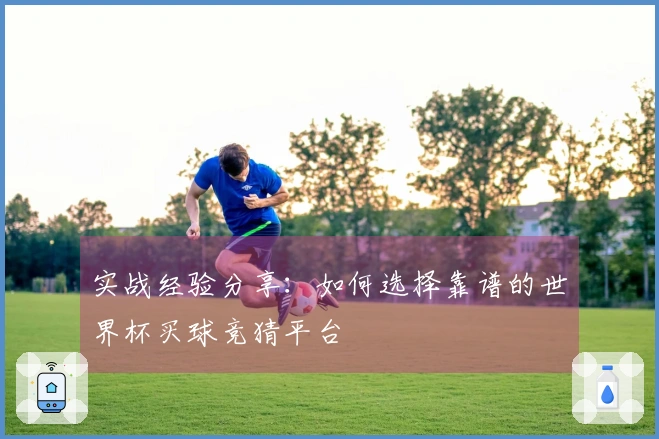 实战经验分享：如何选择靠谱的世界杯买球竞猜平台